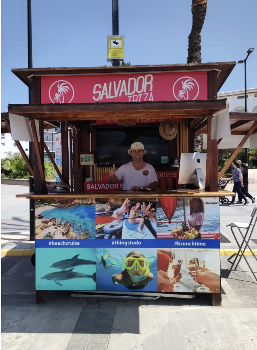 Punto encuentro Salvador Ibiza puerto Sant Antoni